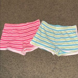 2- pairs of 5t cotton shorts